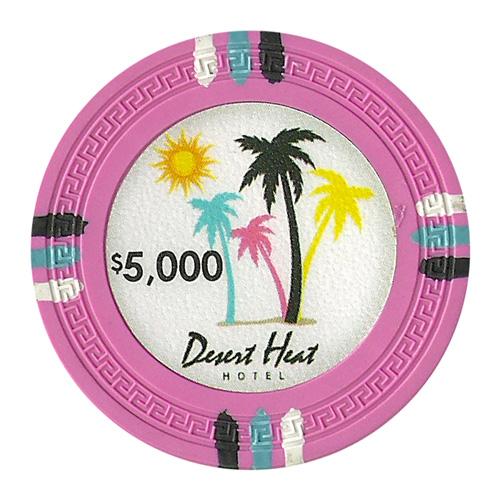 pink desert heat